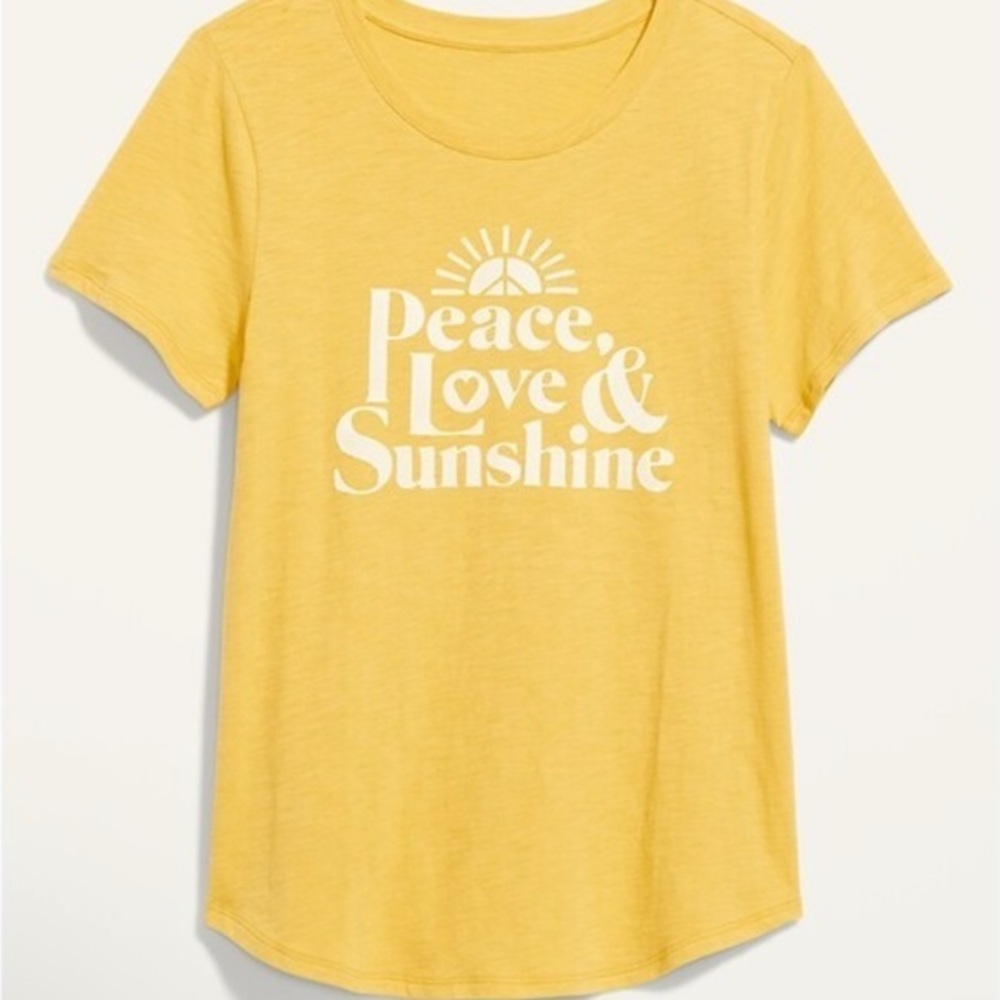 NWT - Peace, Love & Sunshine